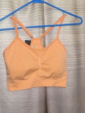 Electric Family Bright Orange Stretch Tank Top